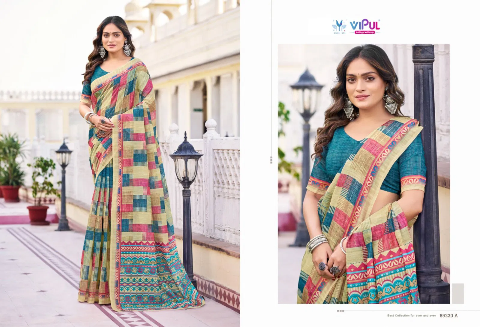 Pratiksha By Vipul Cotton Daily Wear Saree Wholesale Shop In Surat
